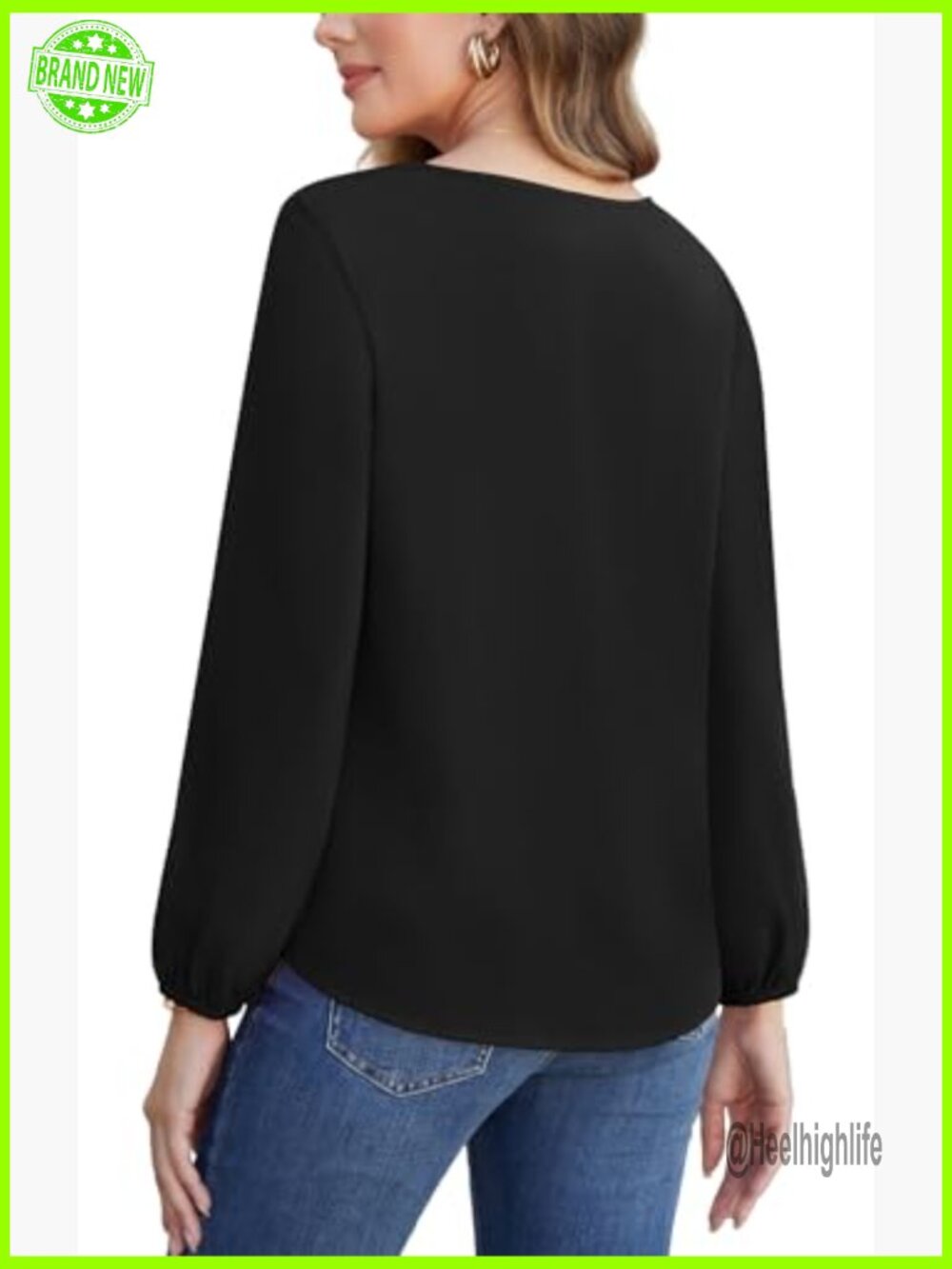 Sleeveless Chiffon Tank Top Business Casual Blouse Tunic Blouse - Picture 6 of 7